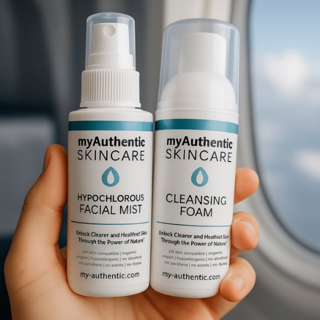 myAuthentic Hypochlorous Mist & Cleanser Travel Duo
