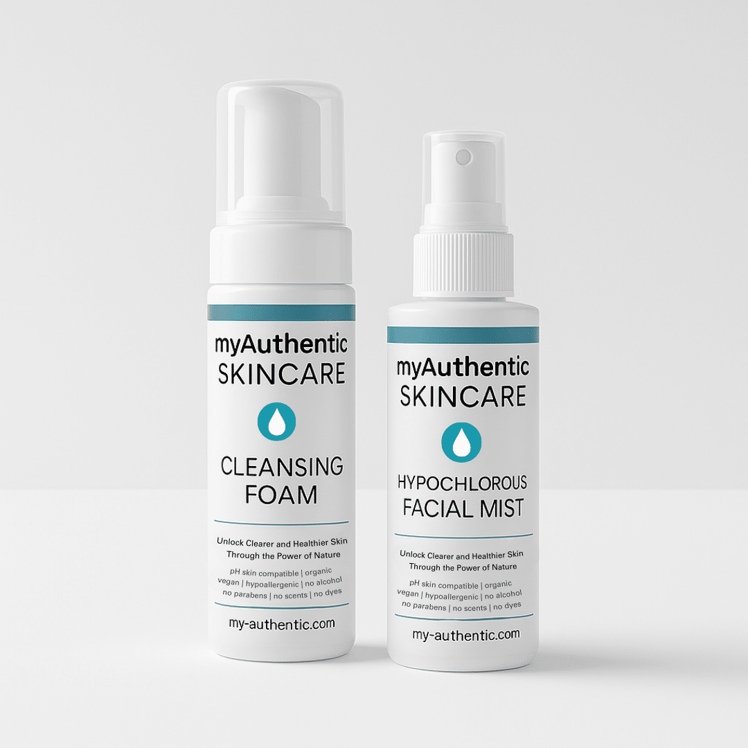 myAuthentic Hypochlorous Mist & Cleanser Travel Duo